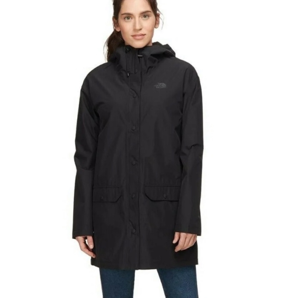 The North Face rain jacket XS